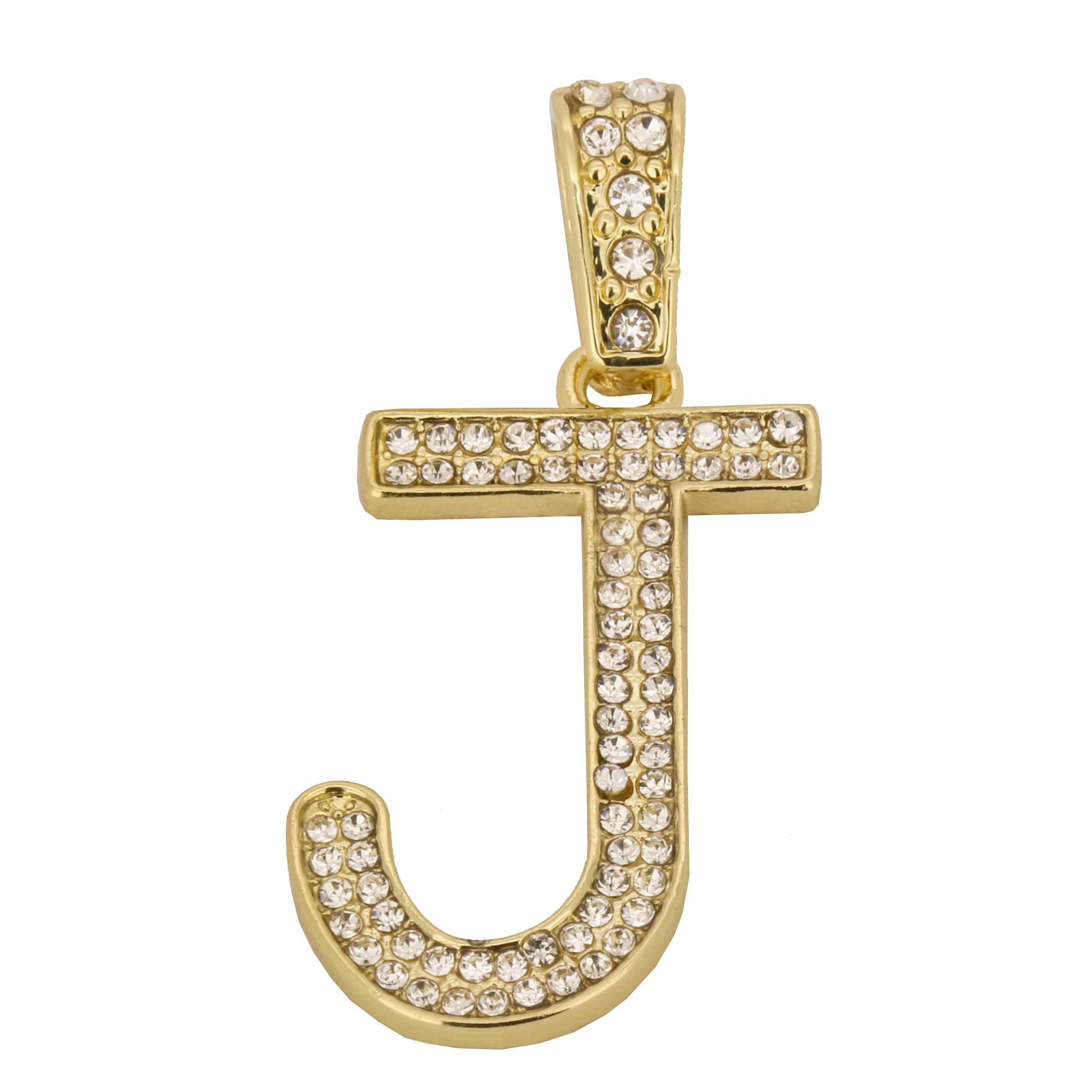 CUBAN CHAIN ALPHABET PENDANT A-Z