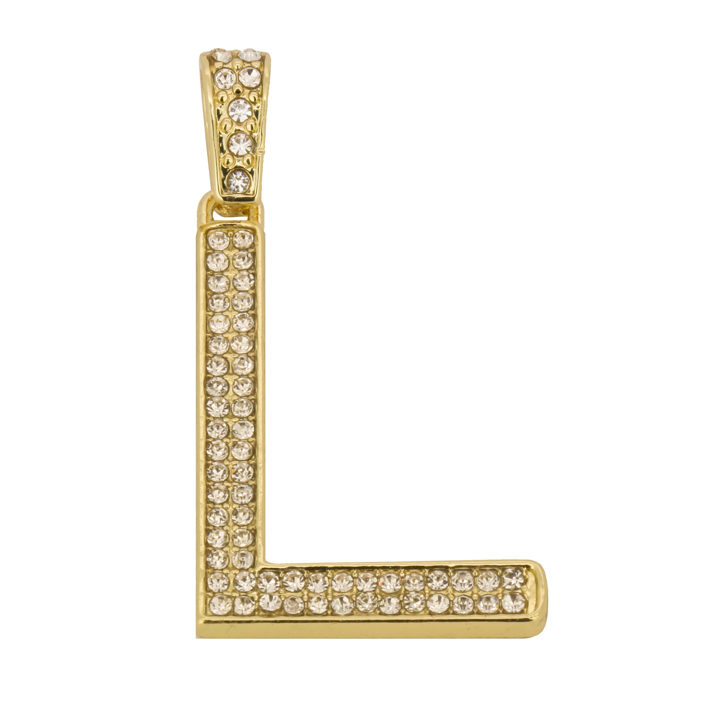 CUBAN CHAIN ALPHABET PENDANT A-Z