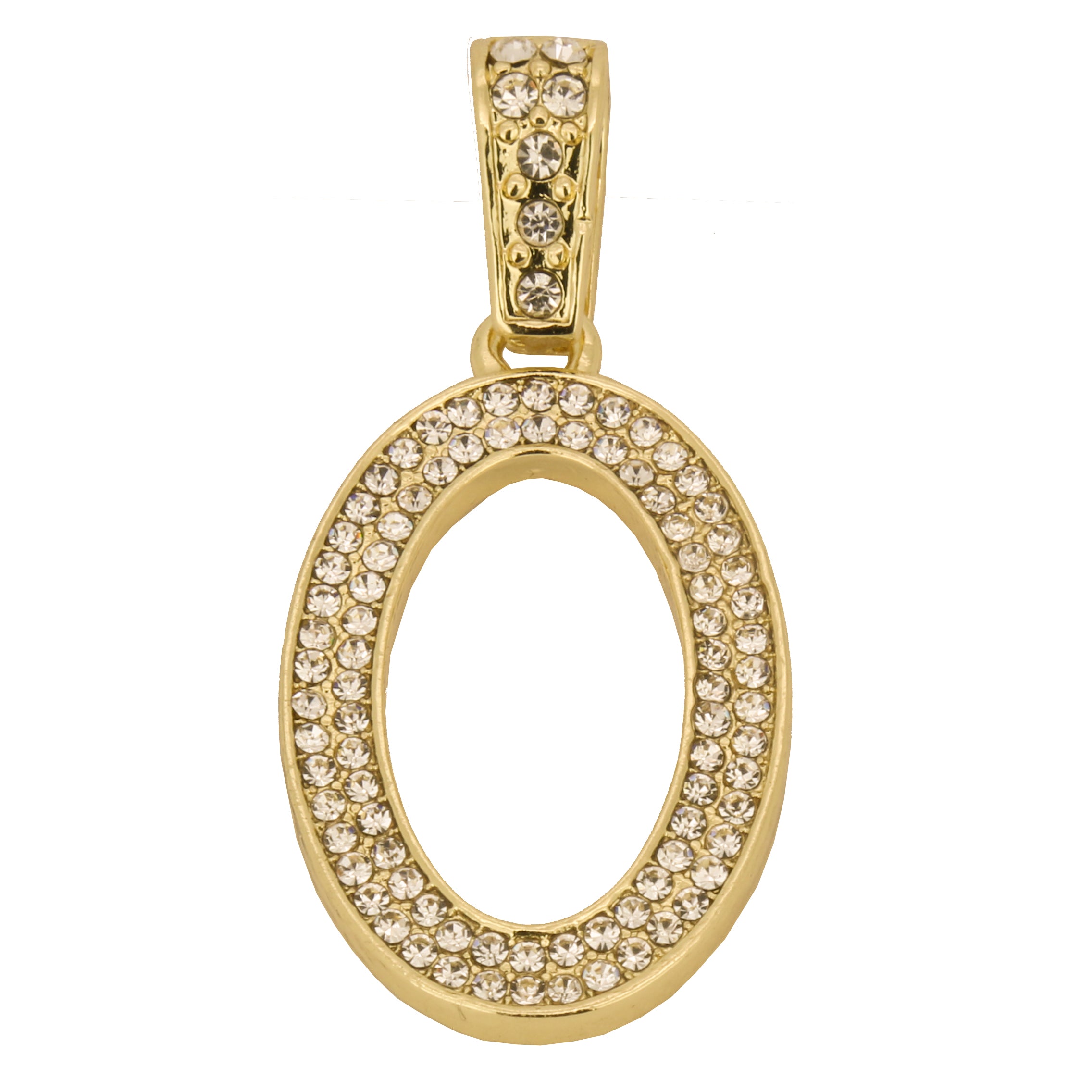 CUBAN CHAIN ALPHABET PENDANT A-Z