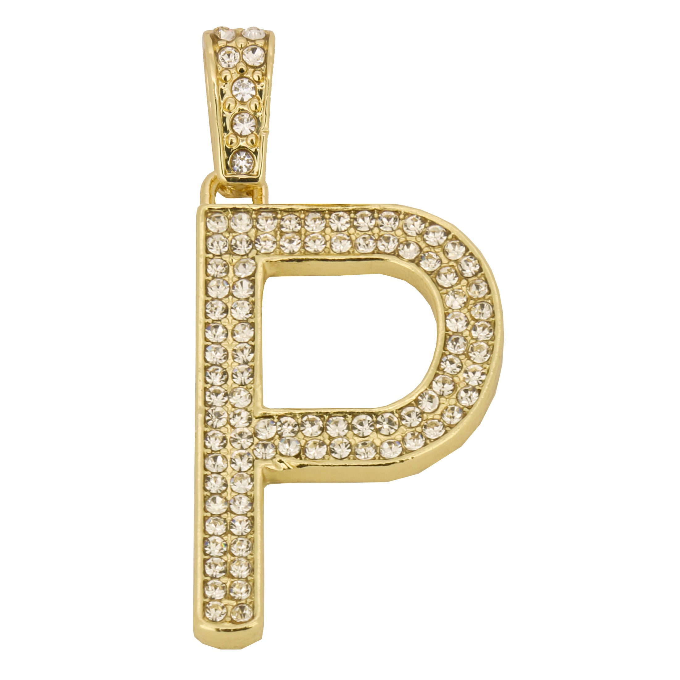 CUBAN CHAIN ALPHABET PENDANT A-Z