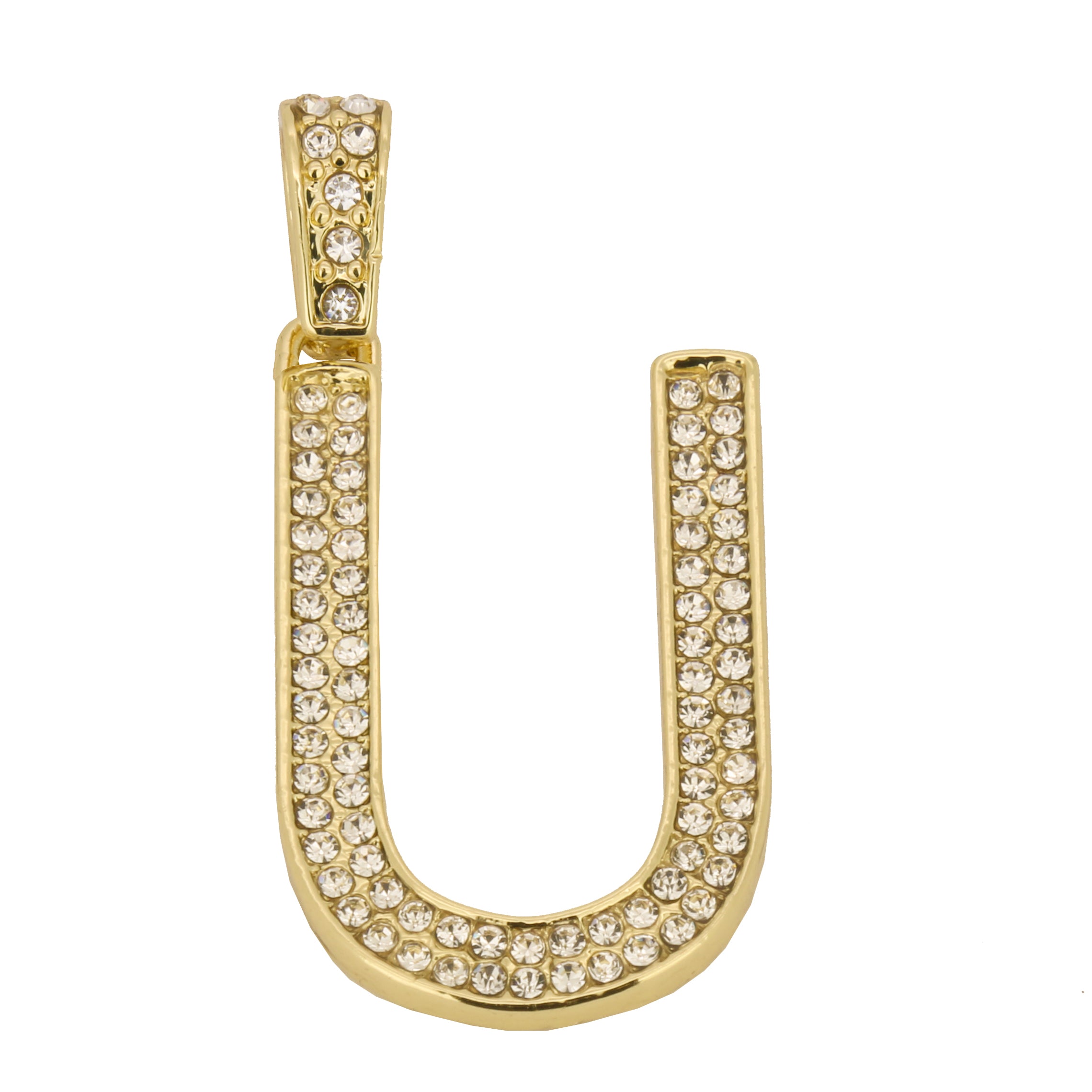 CUBAN CHAIN ALPHABET PENDANT A-Z