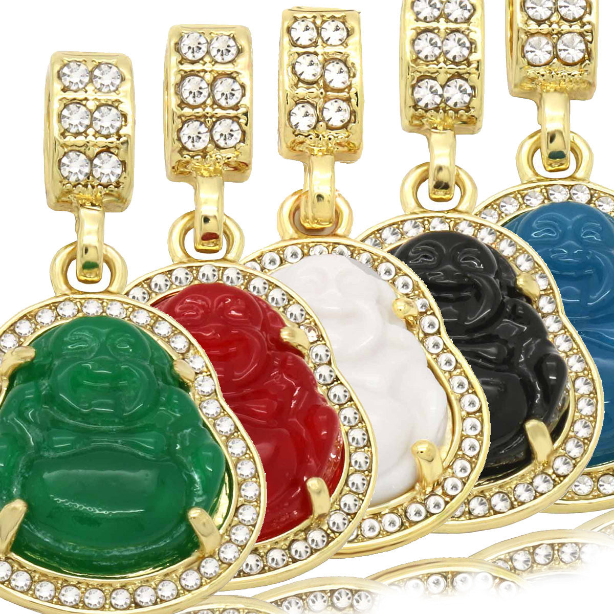 BUDDHA PENDANT ON CUBAN CHAIN