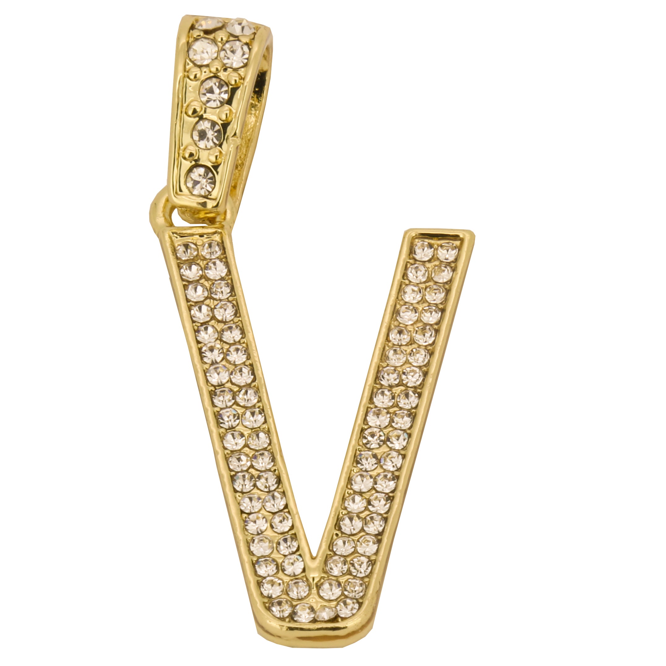 CUBAN CHAIN ALPHABET PENDANT A-Z