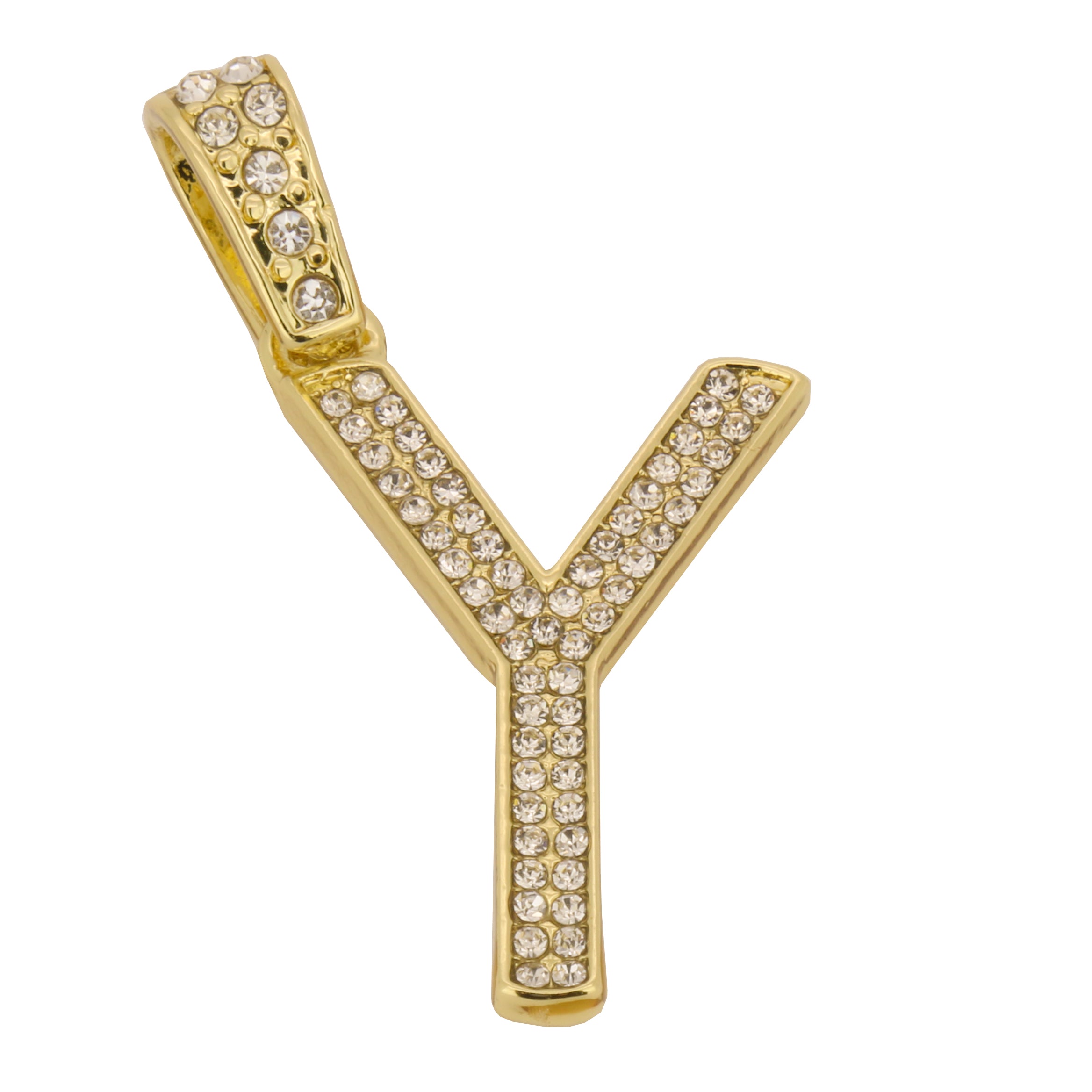 CUBAN CHAIN ALPHABET PENDANT A-Z