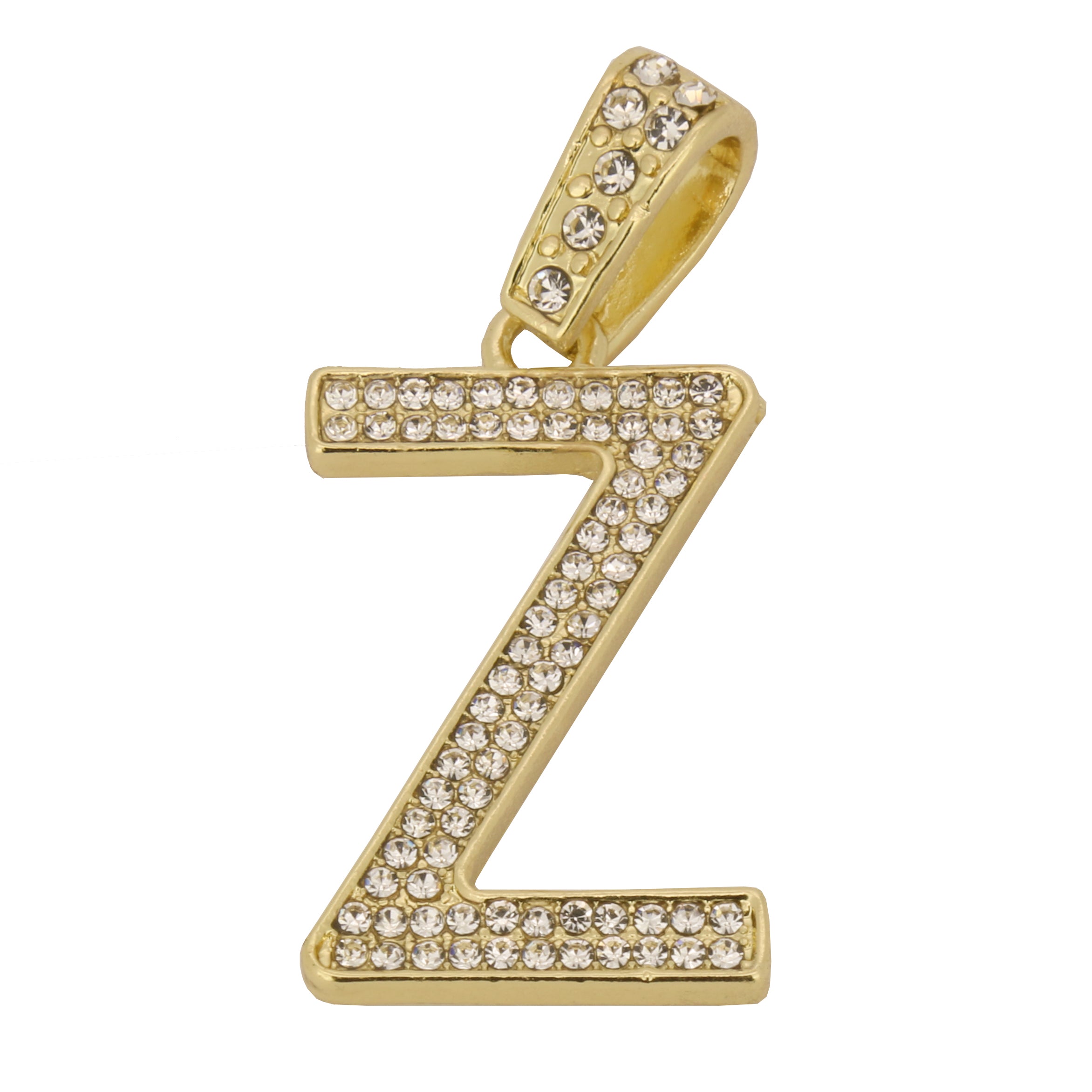 CUBAN CHAIN ALPHABET PENDANT A-Z
