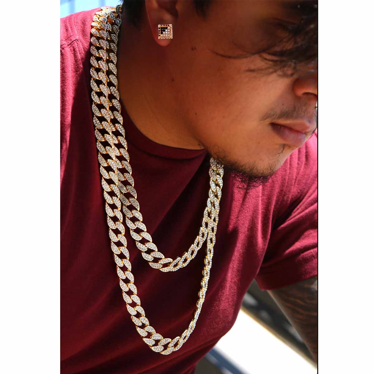 FULLY ICED OUT 18"-30" (Gold)