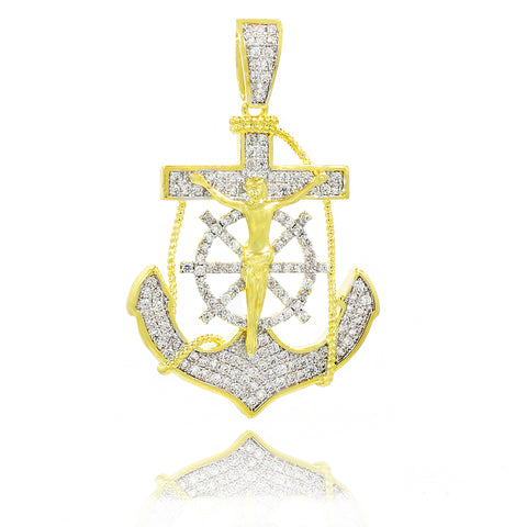 ANCHOR PENDANT WITH Free Chain