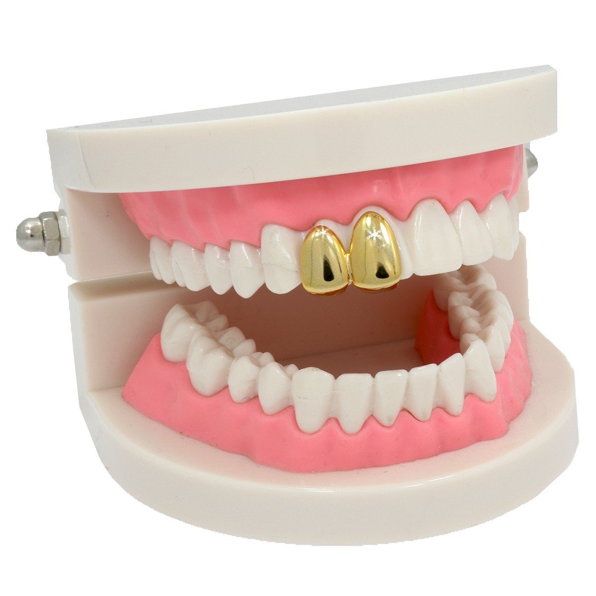 GOLD DOUBLE CAPS GRILLZ