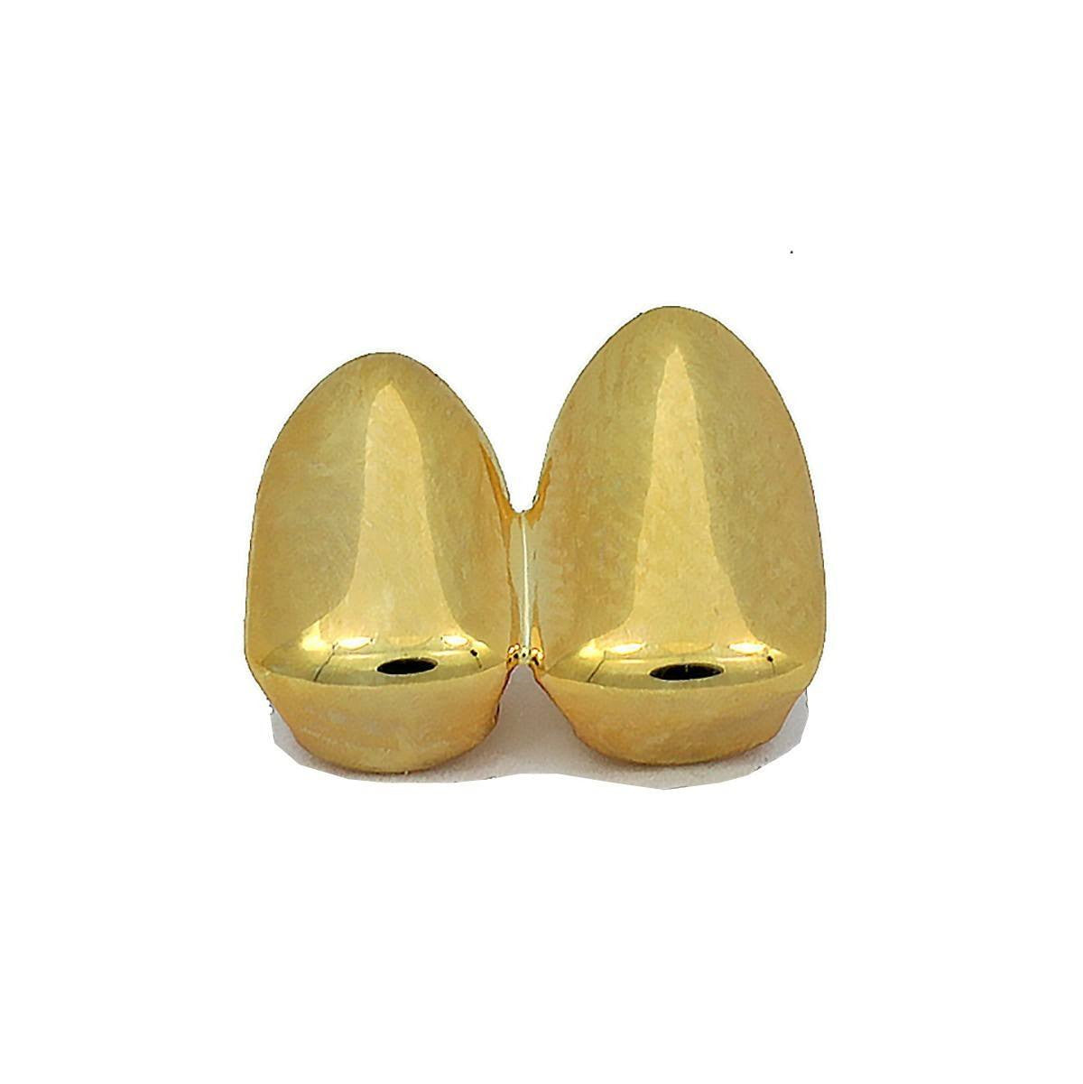 GOLD DOUBLE CAPS GRILLZ