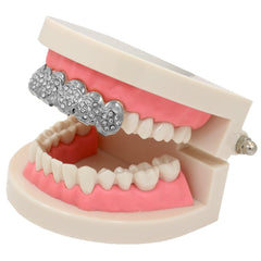 SILVER TOP GRILLZ HEARTS