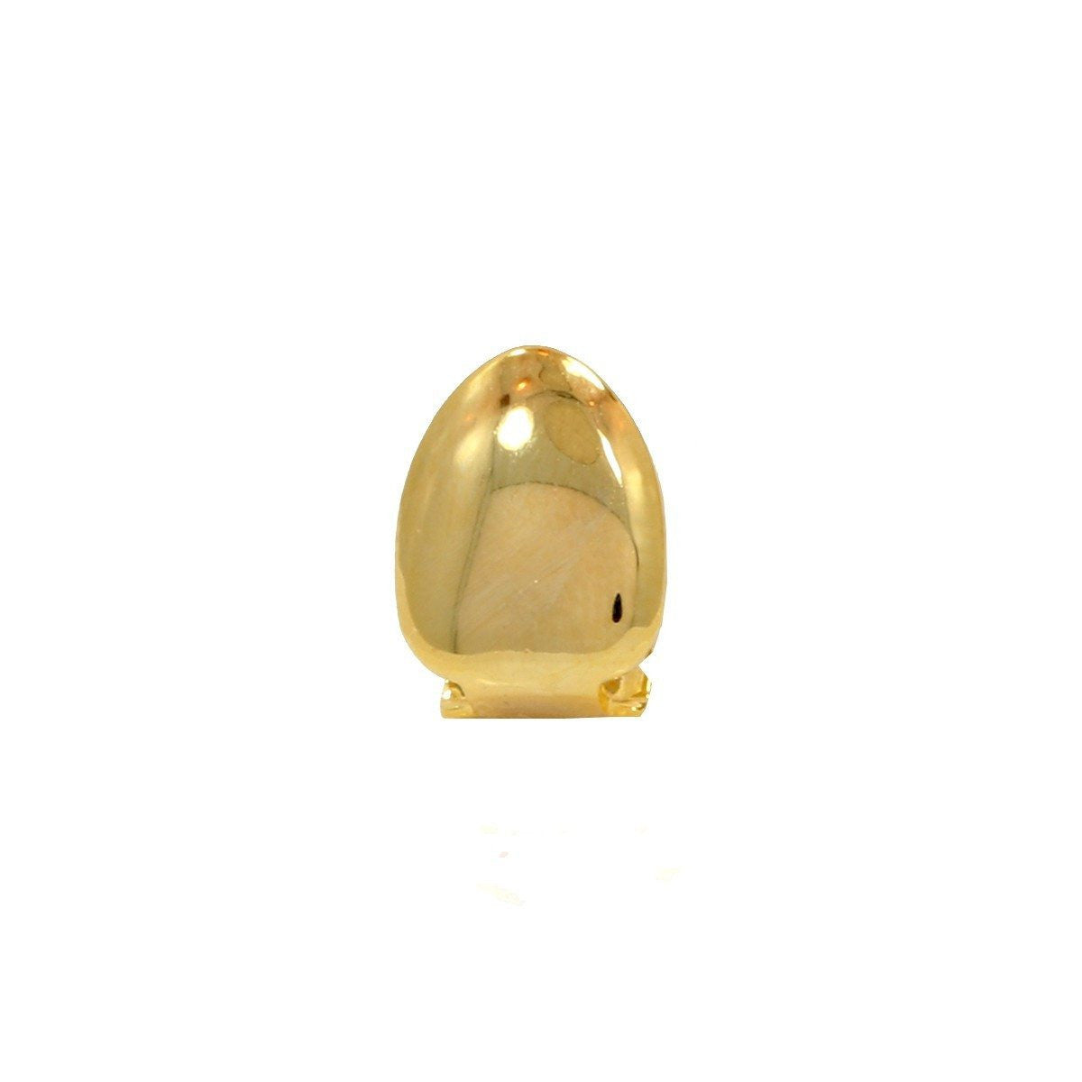 GOLD PLAIN SINGLE TOOTH GRILLZ
