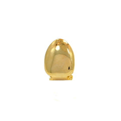 GOLD PLAIN SINGLE TOOTH GRILLZ