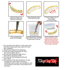 GRILLZ SET BLINGKINGSTAR PLAIN
