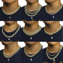 FULLY ICE OUT CHOKER 18" - 24"