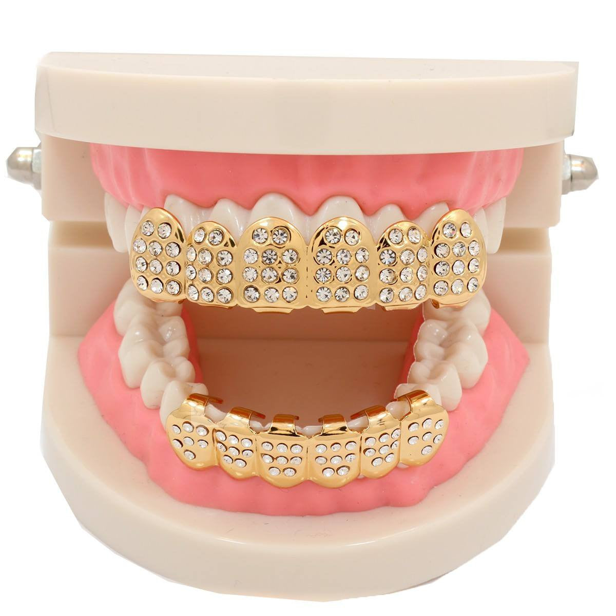 GRILLZ SET BlingKingStar CZ ROUND