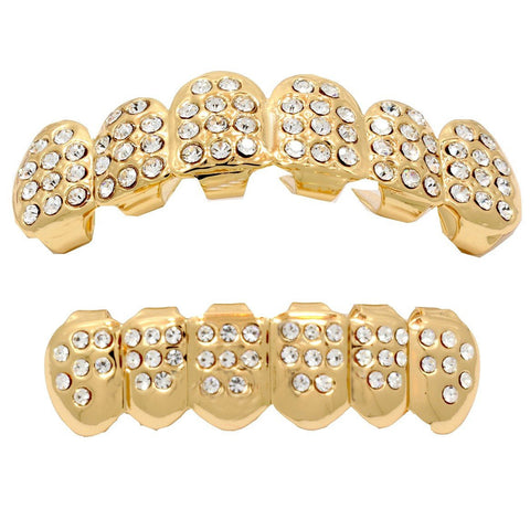 GRILLZ SET BlingKingStar CZ ROUND