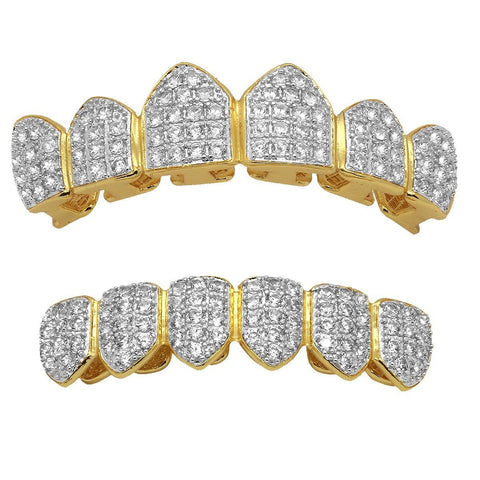 GRILLZ SET 2-TONE CZ