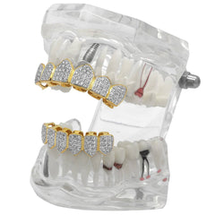 GRILLZ SET 2-TONE CZ