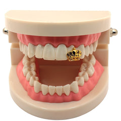 GOLD GRILLZ SINGLE TOOTH CROWN