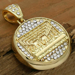 last Supper 4 Pcs Set Cuban, Tennis & Rope Chain Bundle Gold PT