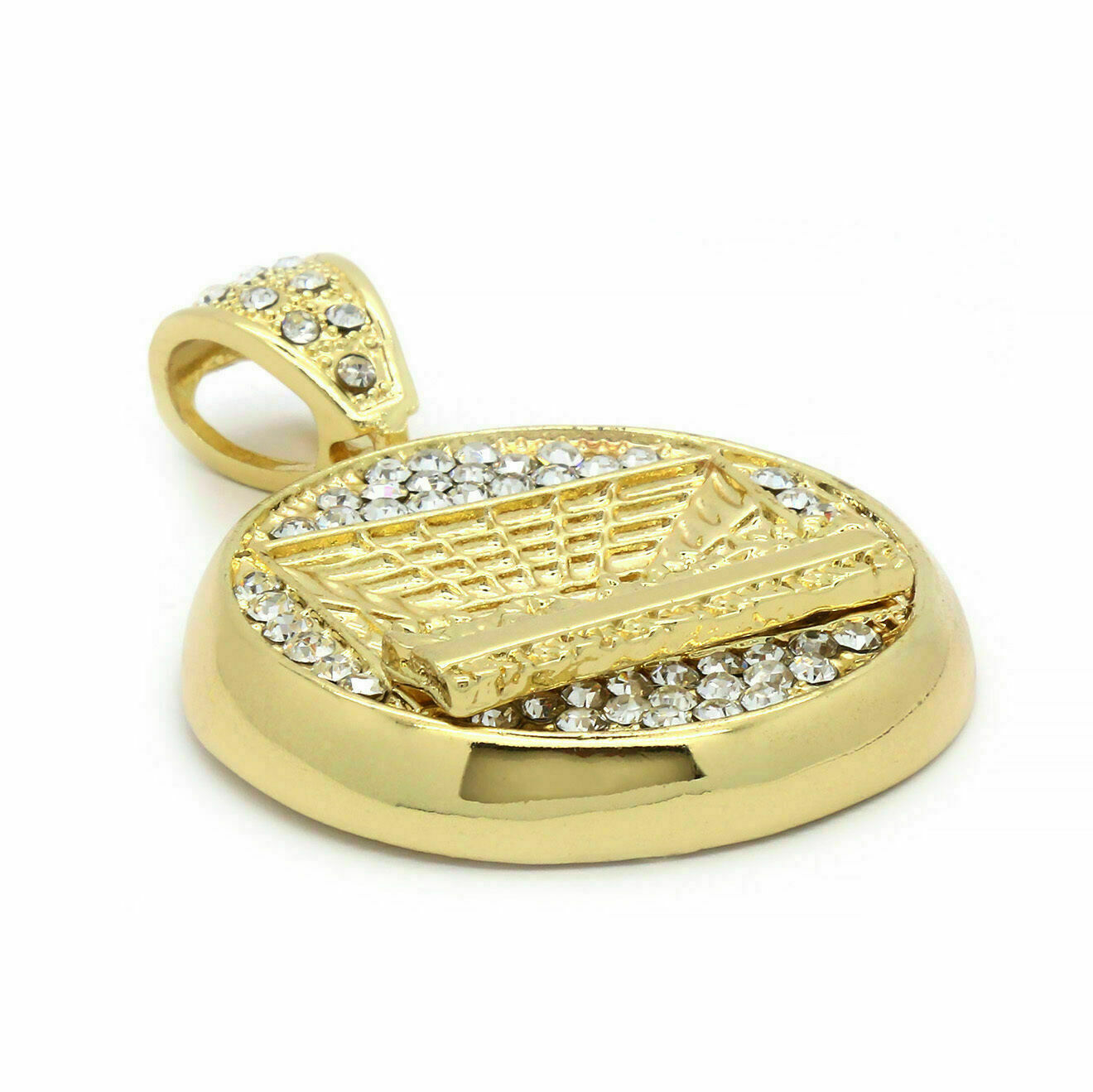 last Supper 4 Pcs Set Cuban, Tennis & Rope Chain Bundle Gold PT