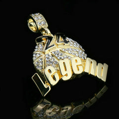 BK 24 Legend 4 Pcs Set Cuban, Tennis & Rope Chain Bundle Gold PT