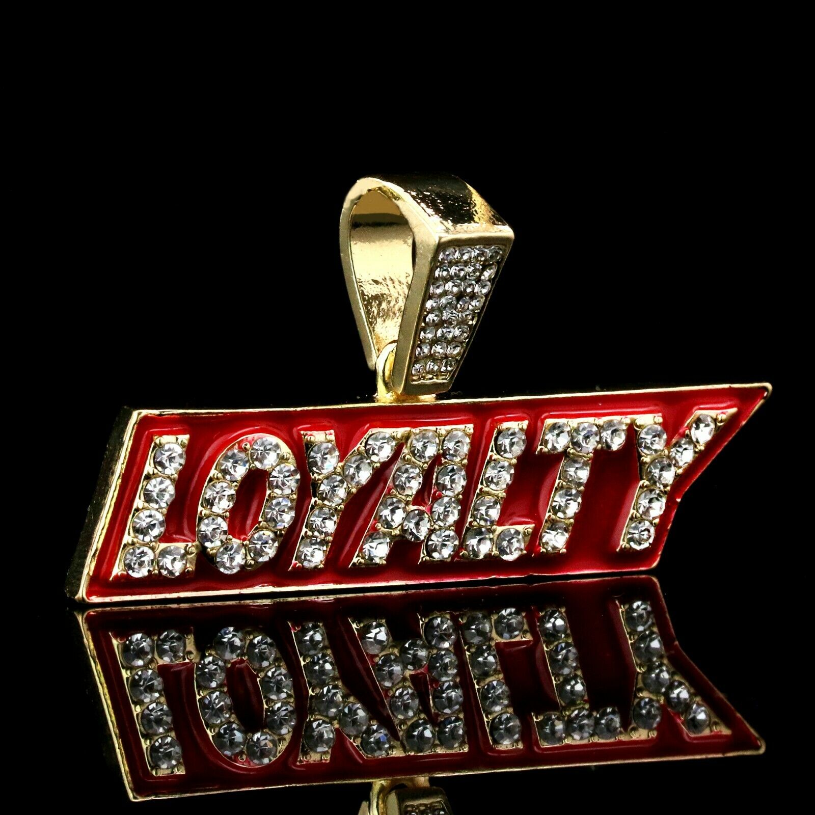 Loyalty 4 Pcs Set Cuban, Tennis Clear Cz & Rope Chain Bundle Gold PT