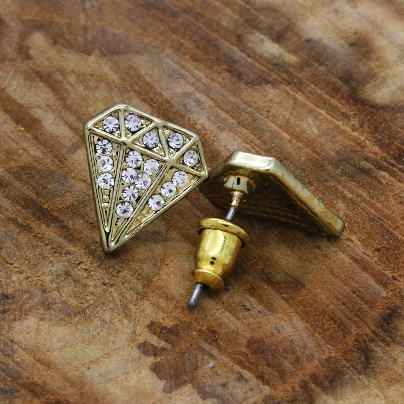 Cz Diamond GOLD FILLED EARRINGS