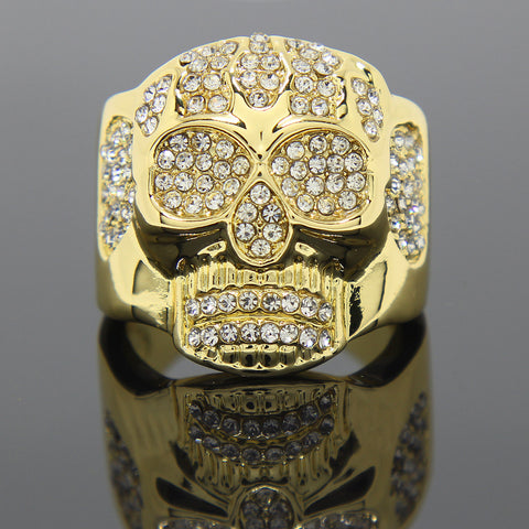 GOLD SKULL CZ
