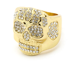 GOLD SKULL CZ