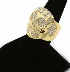 GOLD SKULL CZ