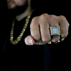 GOLD SQUARE SILVER STARDUST