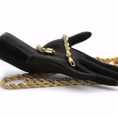Gold Rope Chain 24"