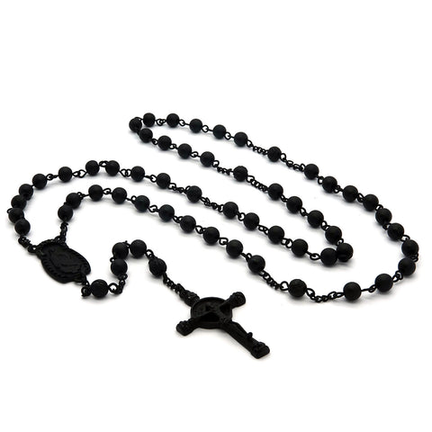GUADALUPE BLACK TONE ROSARY