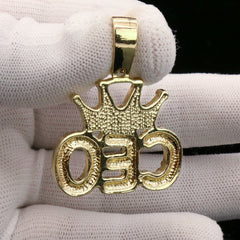 CEO 4 Pcs Set Cuban, Tennis & Round Box Chain Bundle Gold PT