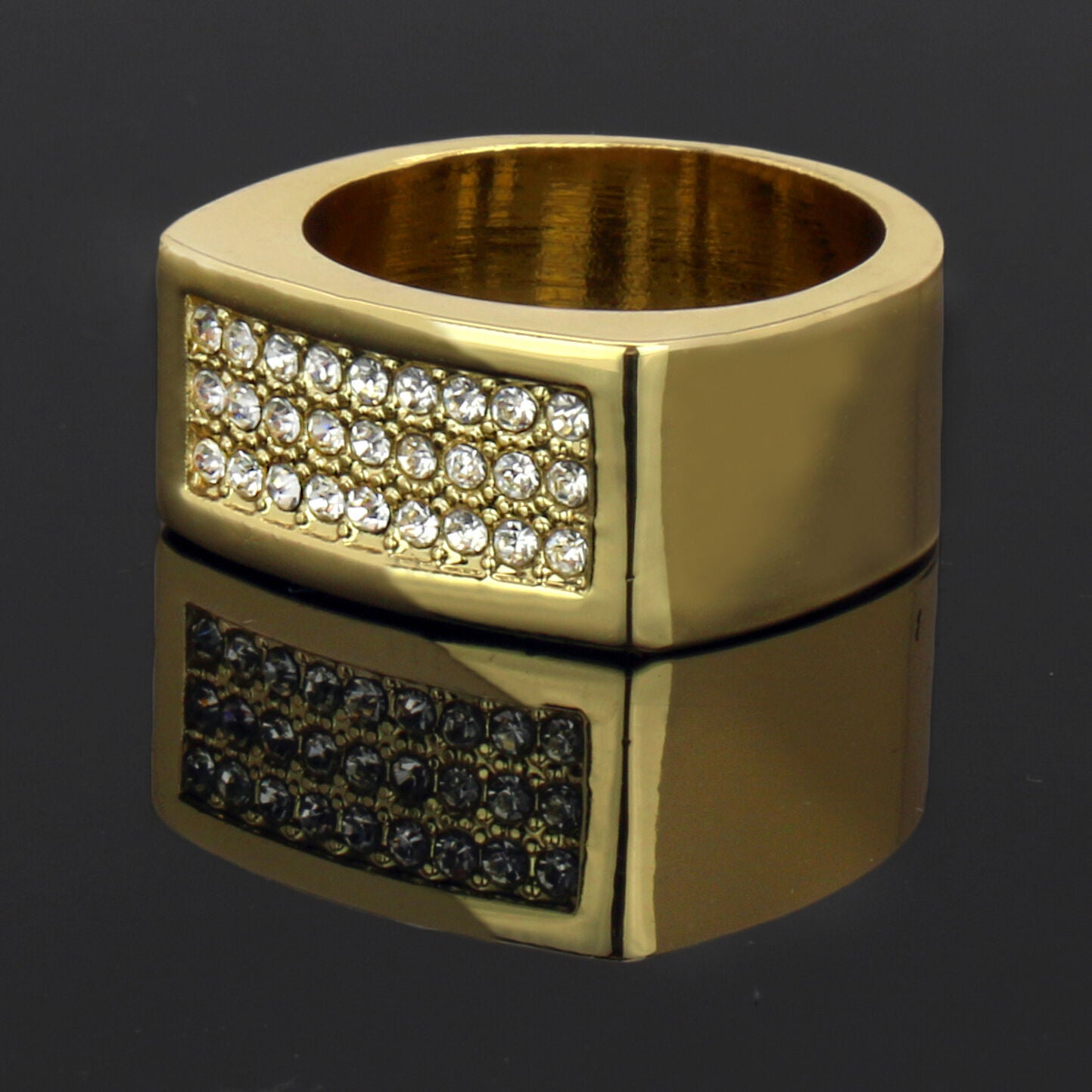 Gold 3 Row rectangle