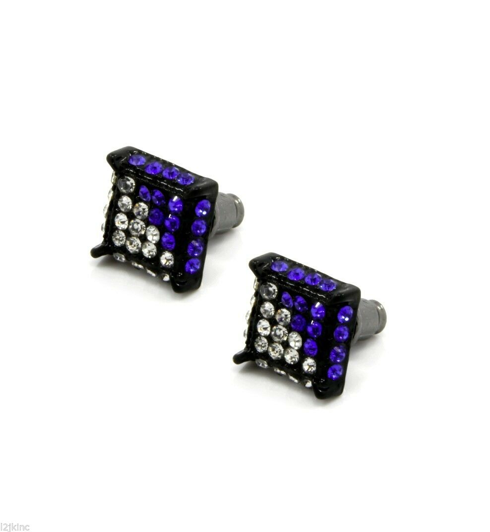 CUBE BLUE/CLEAR BLACK FILLED