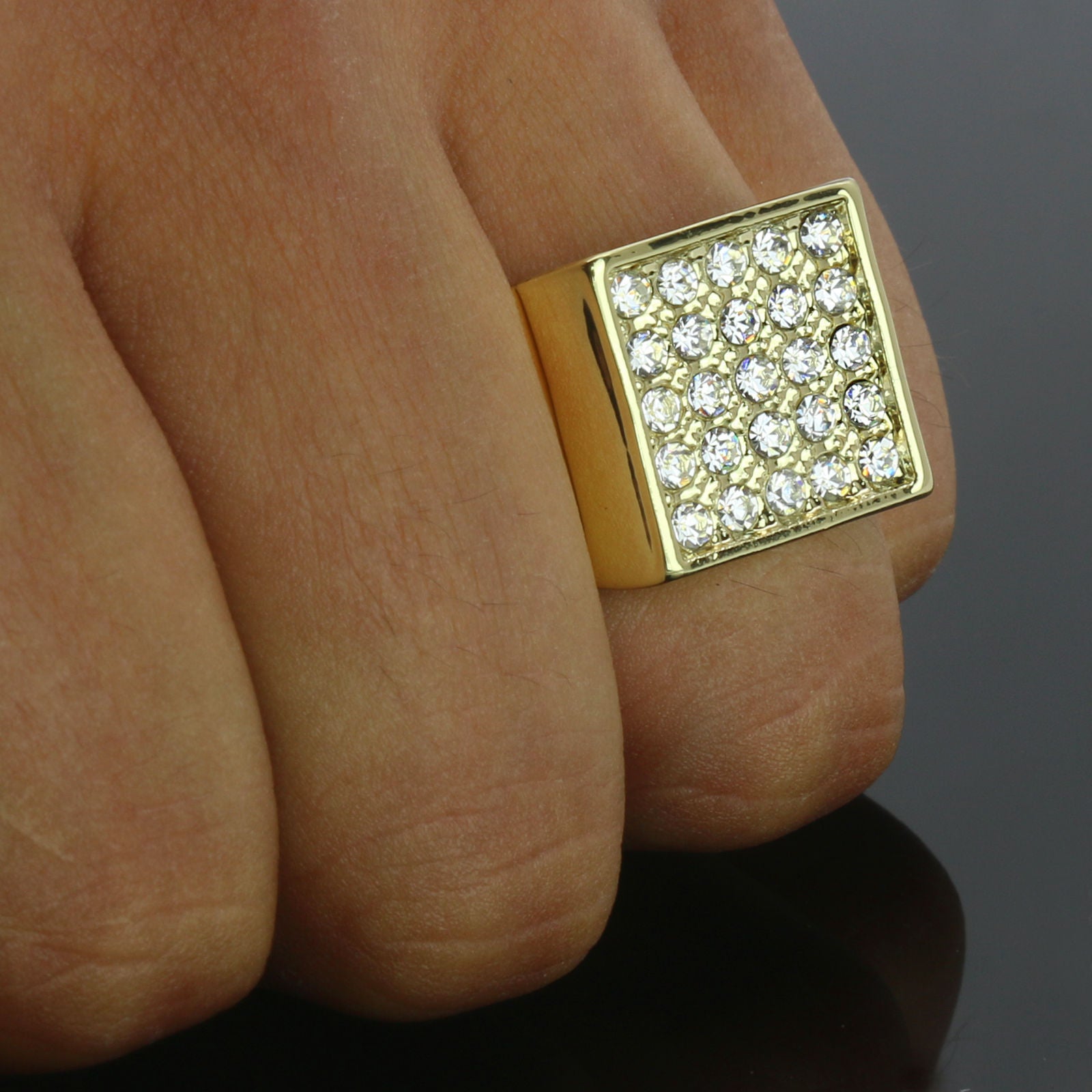 GOLD 5 ROW SQUARE