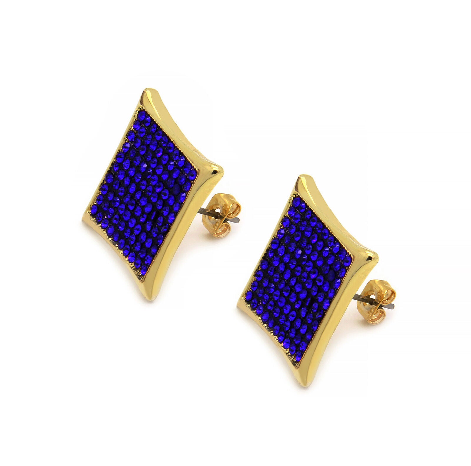 Blue Cz Flat Kite 10 Row