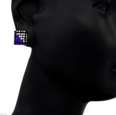 CUBE BLUE/CLEAR BLACK FILLED