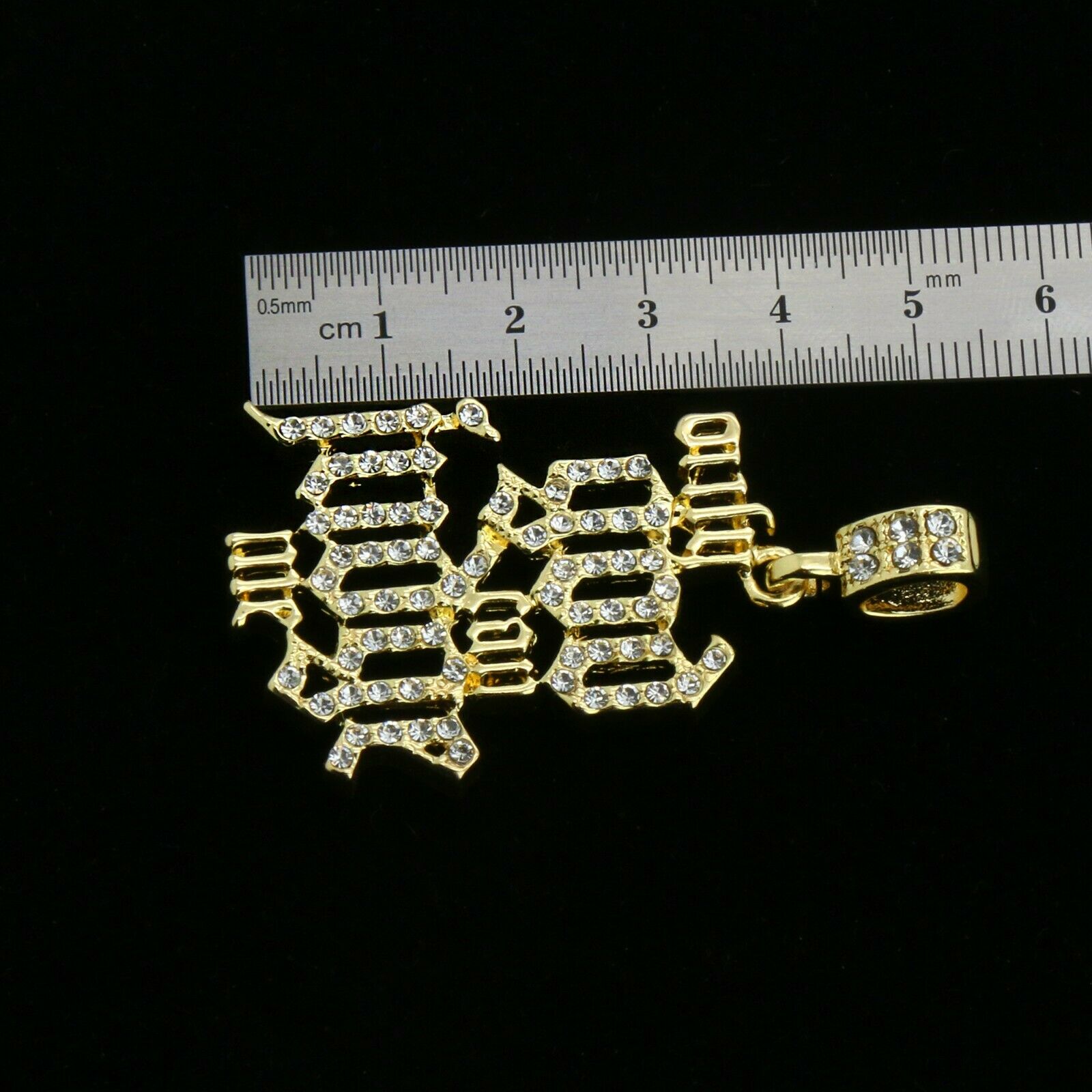 4 Pcs Set Cuban, Tennis, Rope Chain & Only God Can Judge Me Gold PT