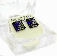 CUBE BLUE/CLEAR BLACK FILLED