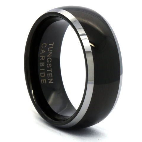 BLACK SST MIRROR CURVED