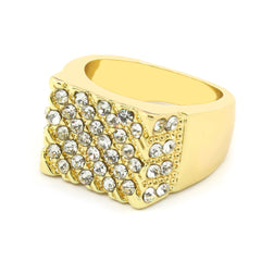 GOLD 6 SLASH ROW RECTANGLE