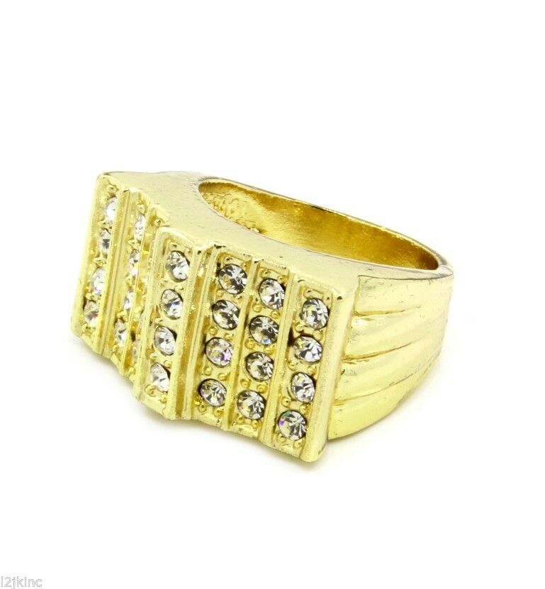GOLD CURVED ICED
