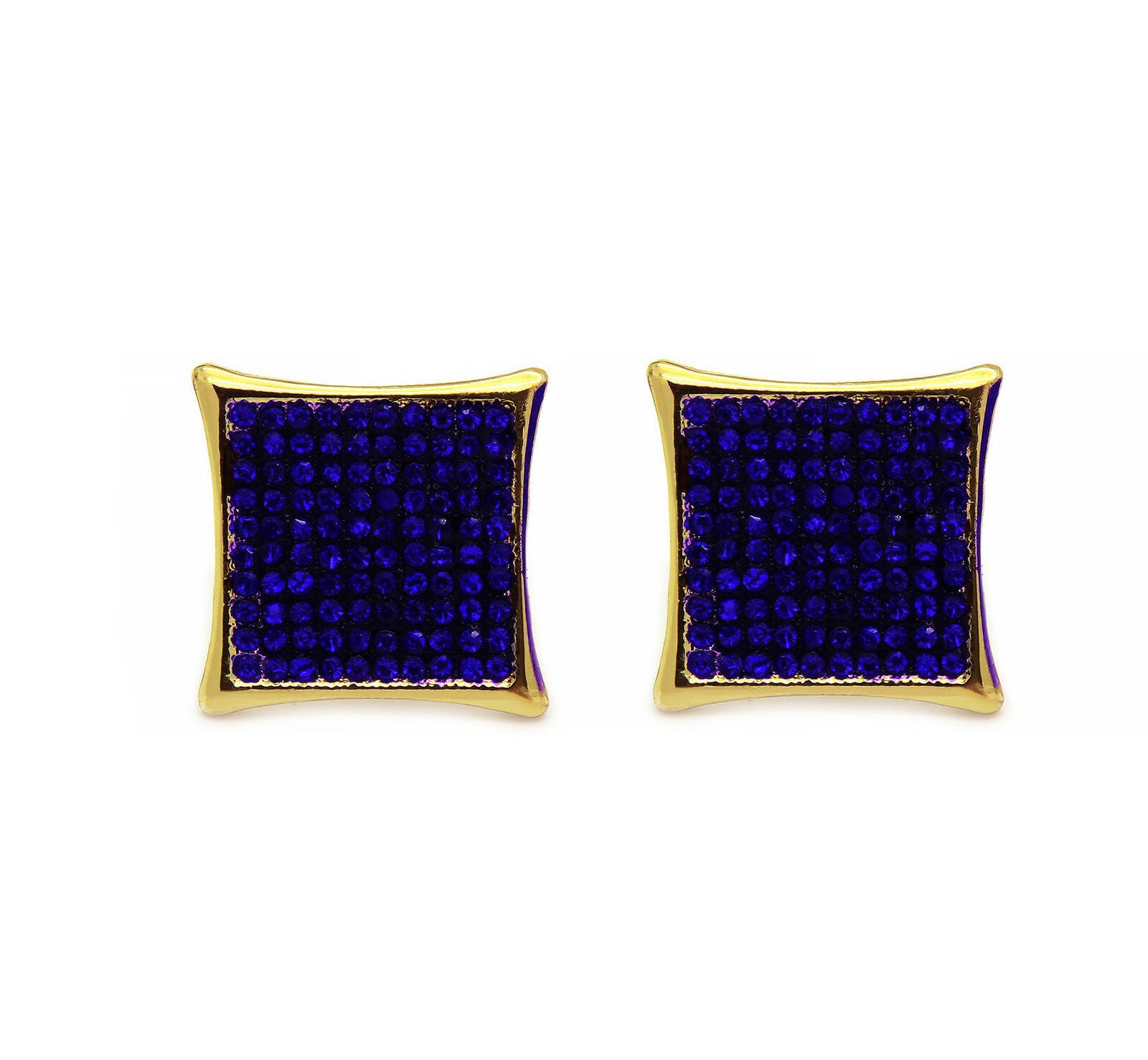 Blue Cz Flat Kite 10 Row