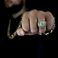 GOLD ROUND DOME MIDDLE