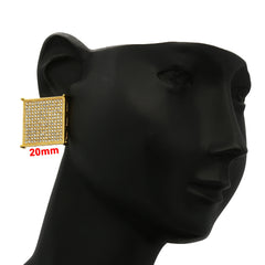 Gold Cz Flat Table Corner 13 Row