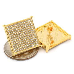 Gold Cz Flat Table Corner 13 Row