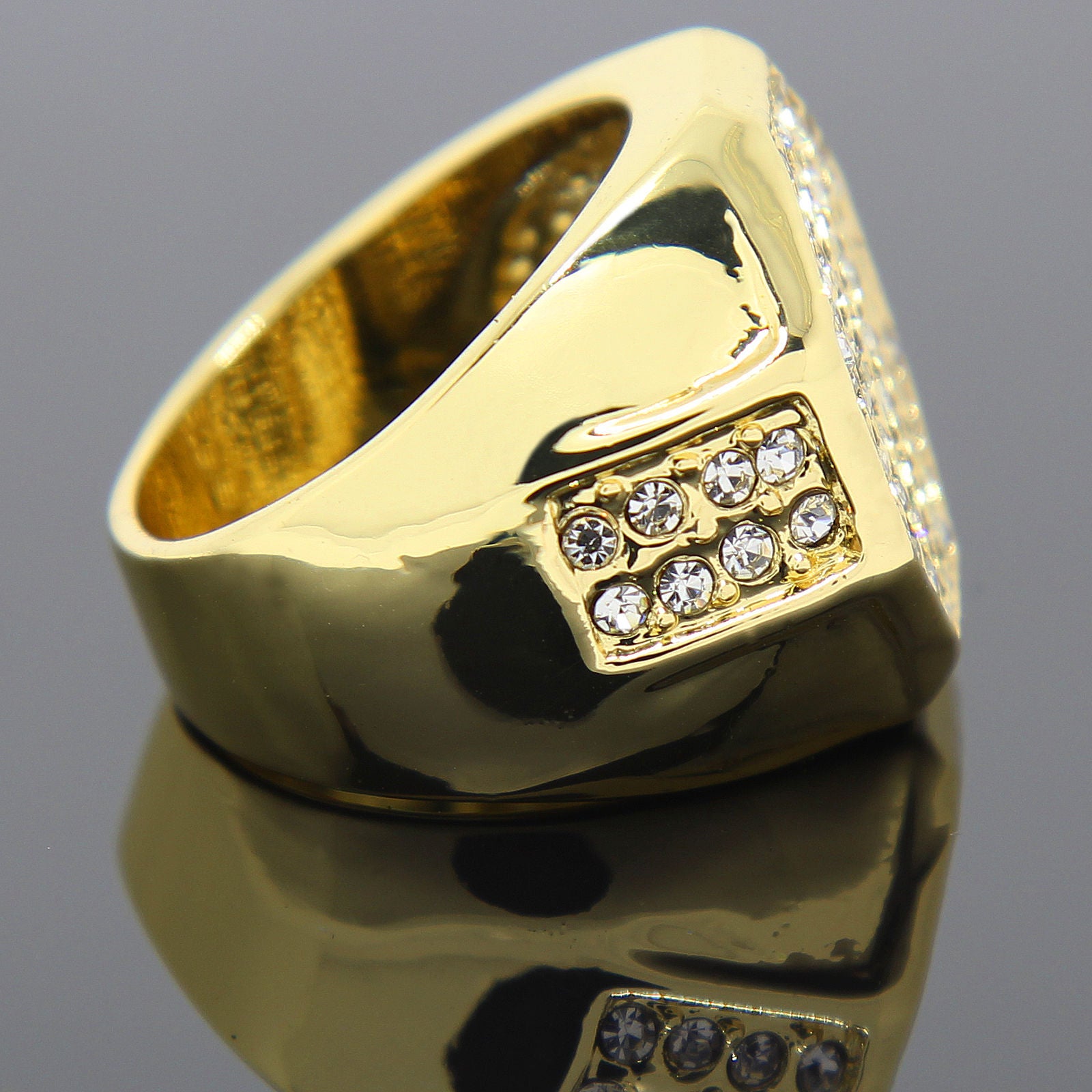 GOLD OCTAGON CZ